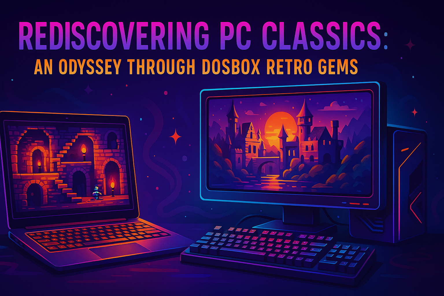Rediscovering PC Classics: An Odyssey through Dosbox Retro Gems